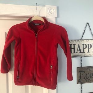 Kids Sz 4 Lands’ End Fleece zip up
